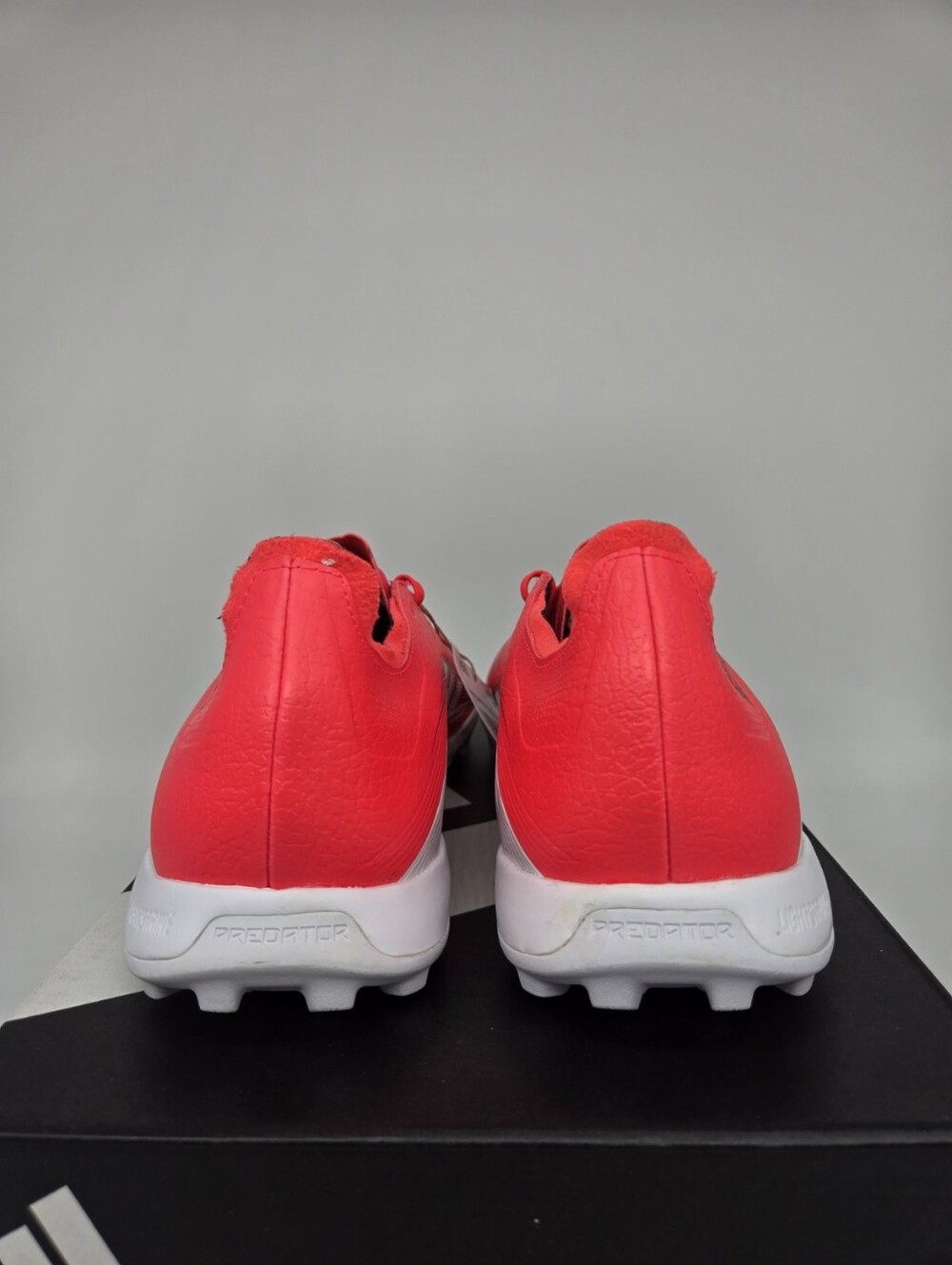 adidas Men's Predator League Turf ID3769 Lucid Red Soccer Cleats Size 11.5 - Picture 6 of 8
